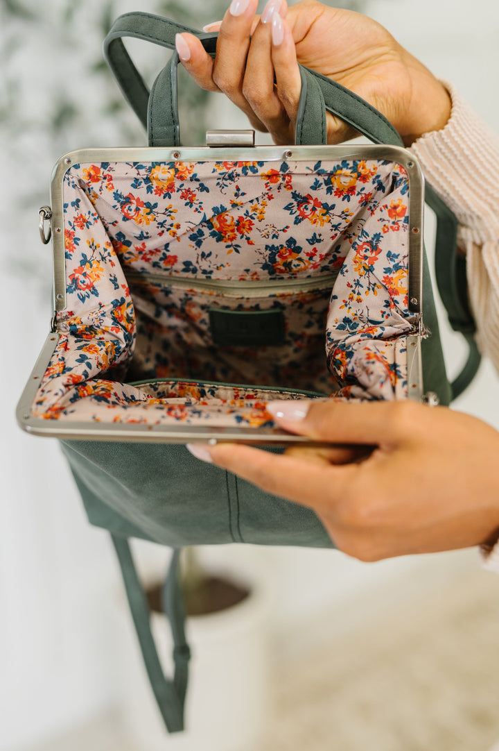 Bridget Backpack in Peacock