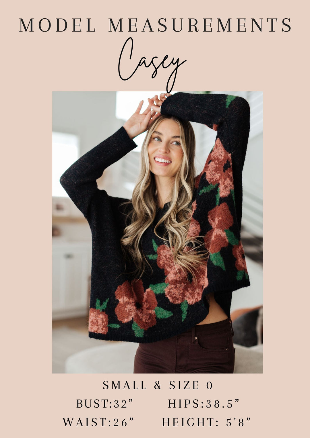 Petals & Poise Floral Flutter Sleeve Top in Green